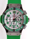 hublot151_small.jpg Hublot Big Bang CAMEL CARAT Chronograph ETA Quartz Lady Green Diamonds